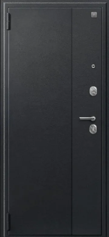 Товар Дверь A-02 черный сатин - лиственница тёмная DIS007329