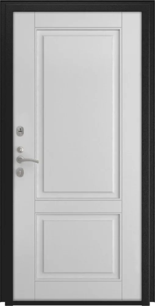 Товар Дверь ДвериПРО Квадро L-5 (16мм, белая эмаль) DPRO195910